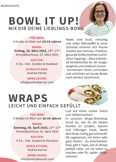 Workshop Familienzentrum Bruck